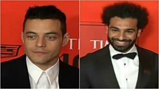 شاهد: صلاح ورامي مالك على سجادة التايم الحمراء ضمن أكثر 100 شخصية مؤثرة بالعالم