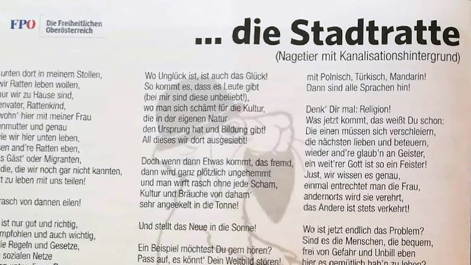 „Rattengedicht“: Opposition will weitere Konsequenzen