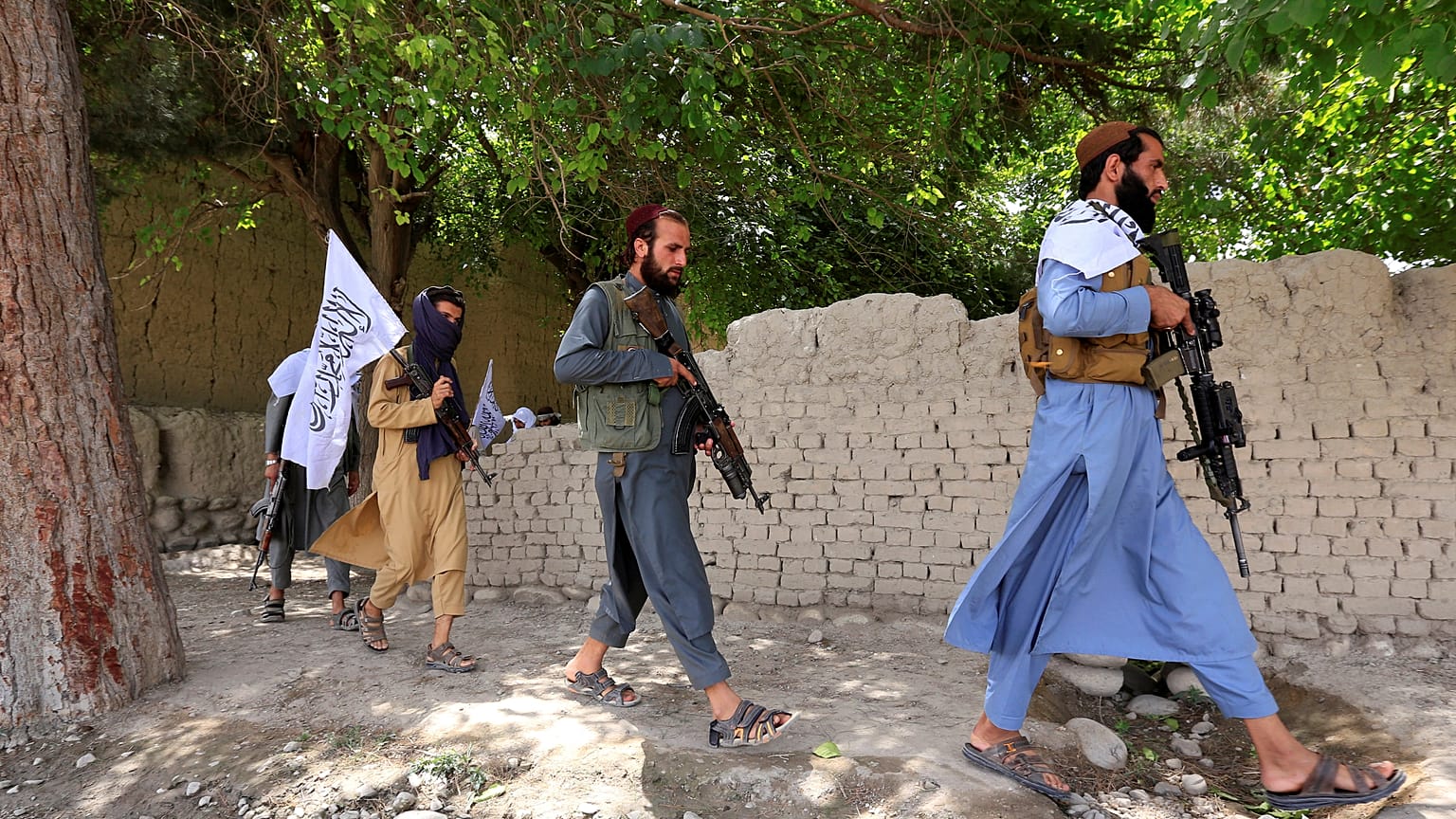 Taliban militanları 