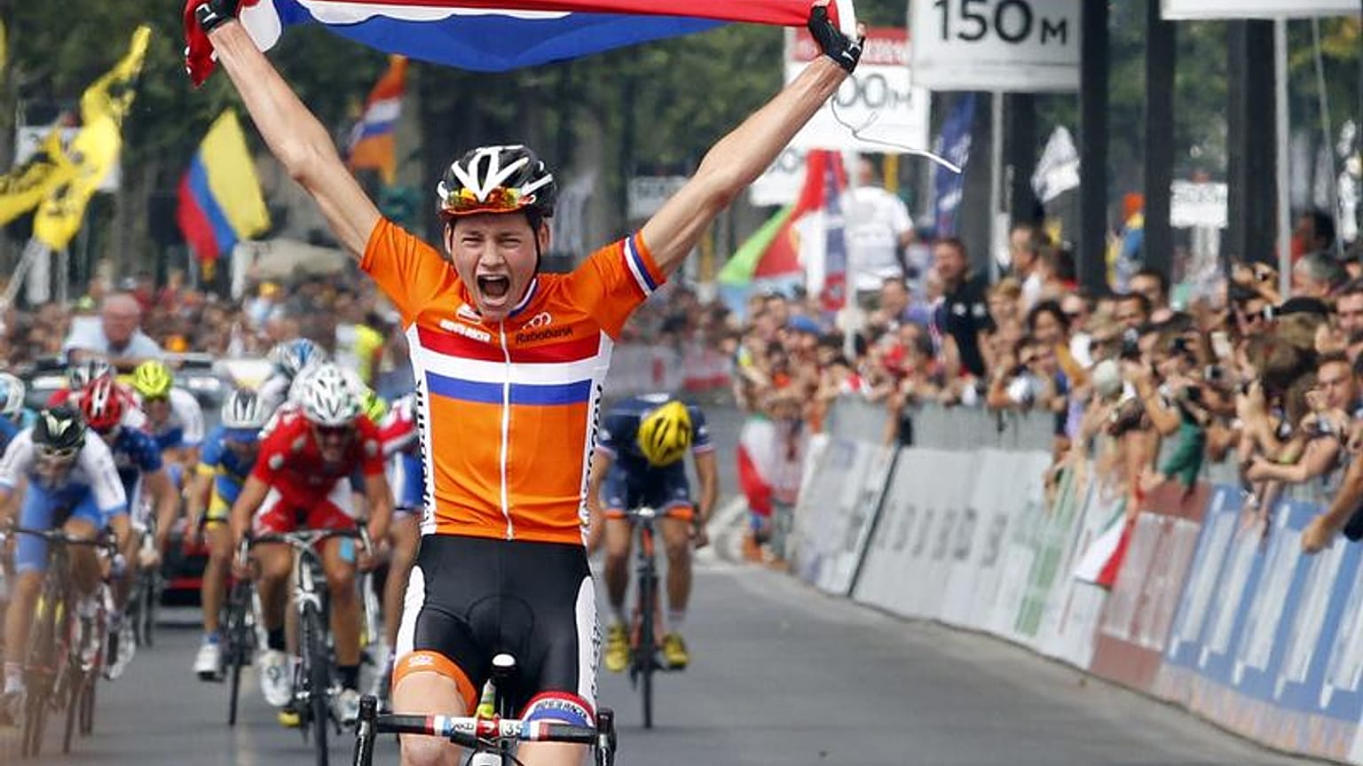 28.9.2013, Firenze: Mathieu Van der Poel è campione del mondo Juniores.