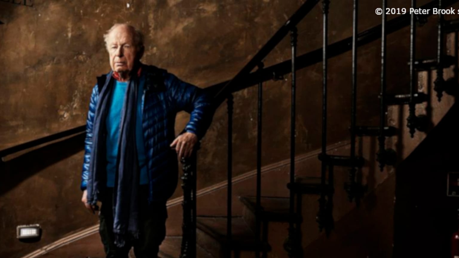 El director de teatro inglés Peter Brook, premio Princesa de Asturias de las Artes 2019