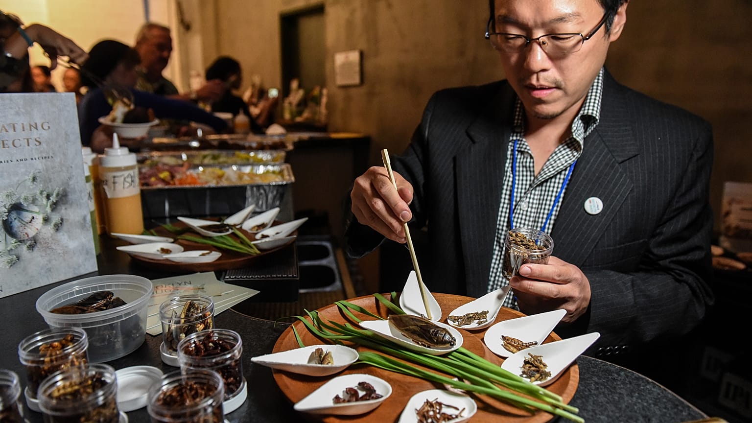 High-class insect dishes from New York