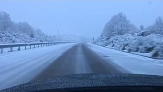 "En abril aguas mil"... y temporal de nieve