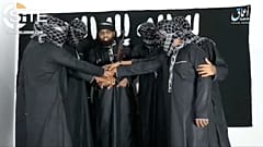 مجموعة من الأشخاص يشتبه في أنهم منفذو هجمات سريلانكا