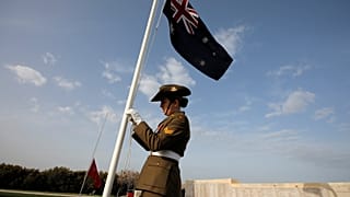 Australiens et Néo-Zélandais célèbrent l'Anzac Day