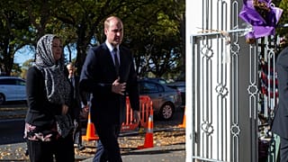 Prens William, Yeni Zelanda'da terör saldırısına uğrayan camiyi ziyaret etti