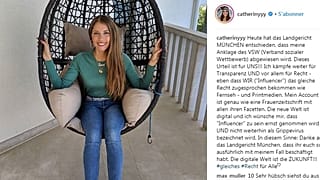 Influencer und Werbung: Cathy Hummels gewinnt Prozess 