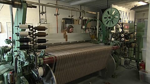 The sustainable cloth is also reviving local industry