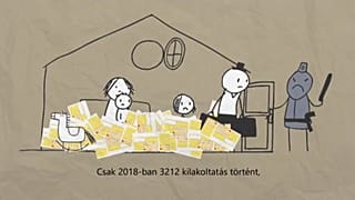 Gyerekes családok kilakoltatása