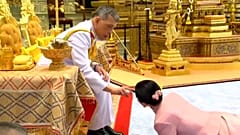 Maha Vajiralongkorn macht "Freundin" Suthida am Mittwoch zur Königin. 
