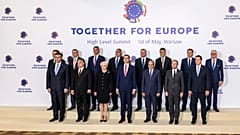 Leaders of the 13 countries which joined the EU since 2004 on May 1, 2019