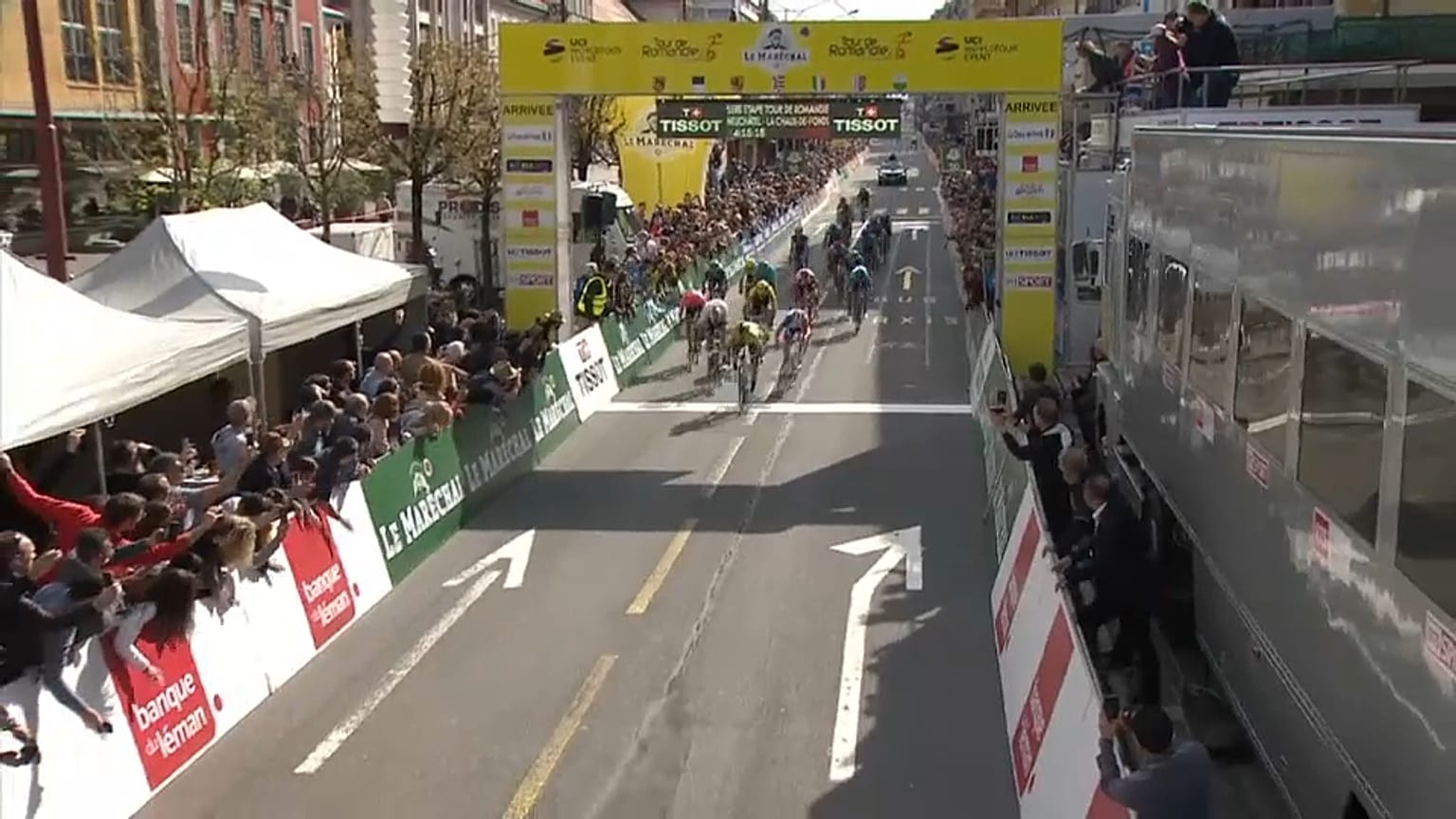 Tour de Romandie : une première étape très disputée entre Neuchâtel et la Chaux-de-Fonds