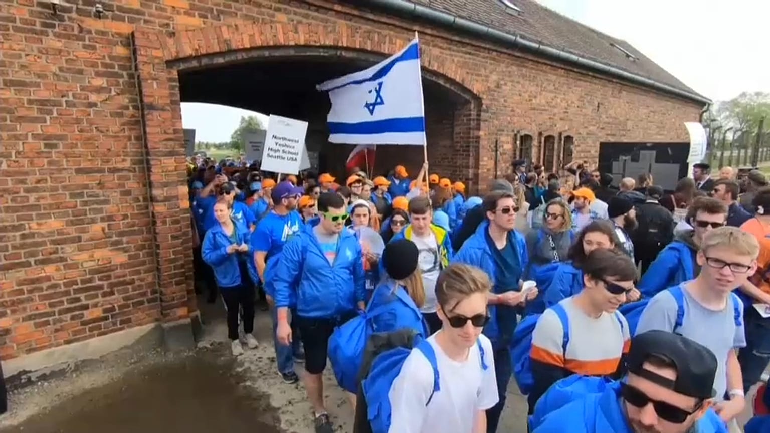 Marcha dos Vivos em Auschwitz