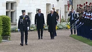 Francia-olasz közös kegyeletadás Leonardo da Vincinek