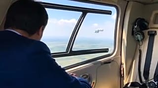 Salvini Röszkére helikopterezett