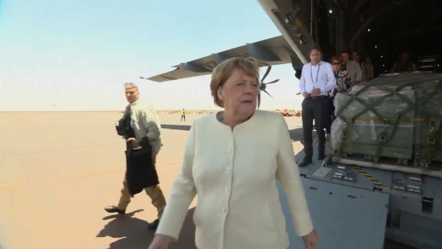Merkel in Mali 