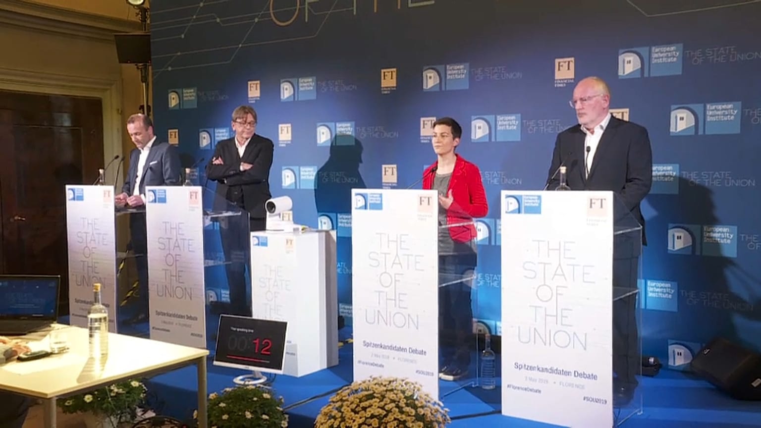 Schlagabtausch der EU-Spitzenkanidaten