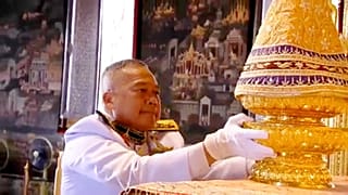 Vor der Krönung in Thailand