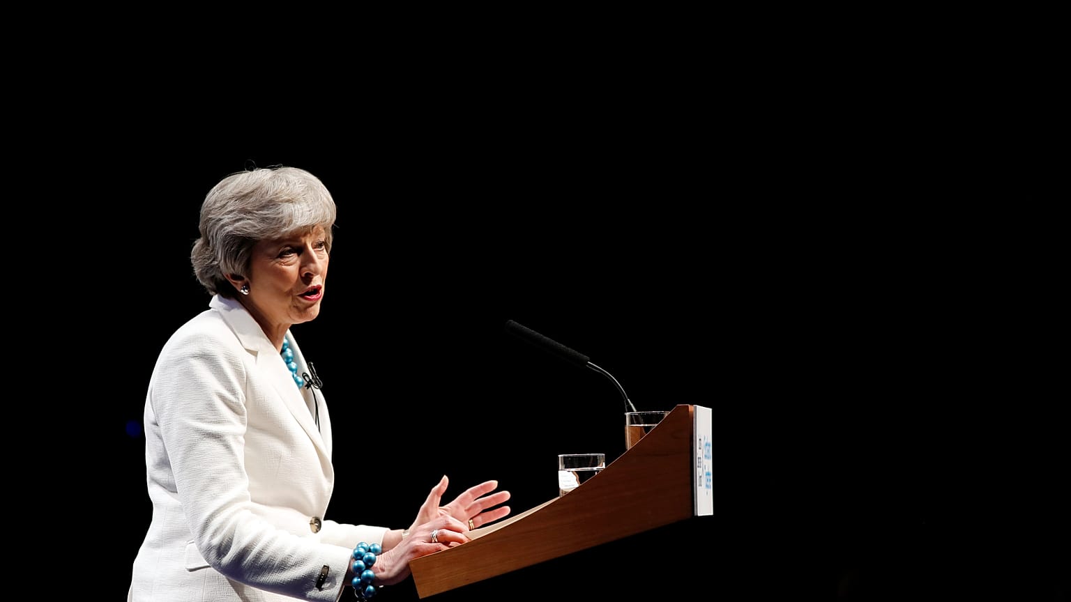 British Prime Minister Theresa May on May 3, 2019