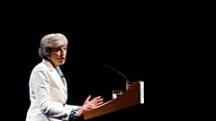 British Prime Minister Theresa May on May 3, 2019