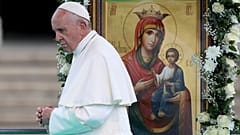 El papa visita Bulgaria
