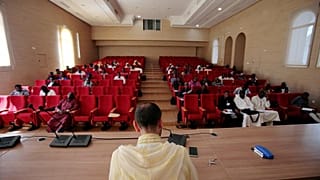 محاضرة بمعهد إعداد الدعاة في الرباط