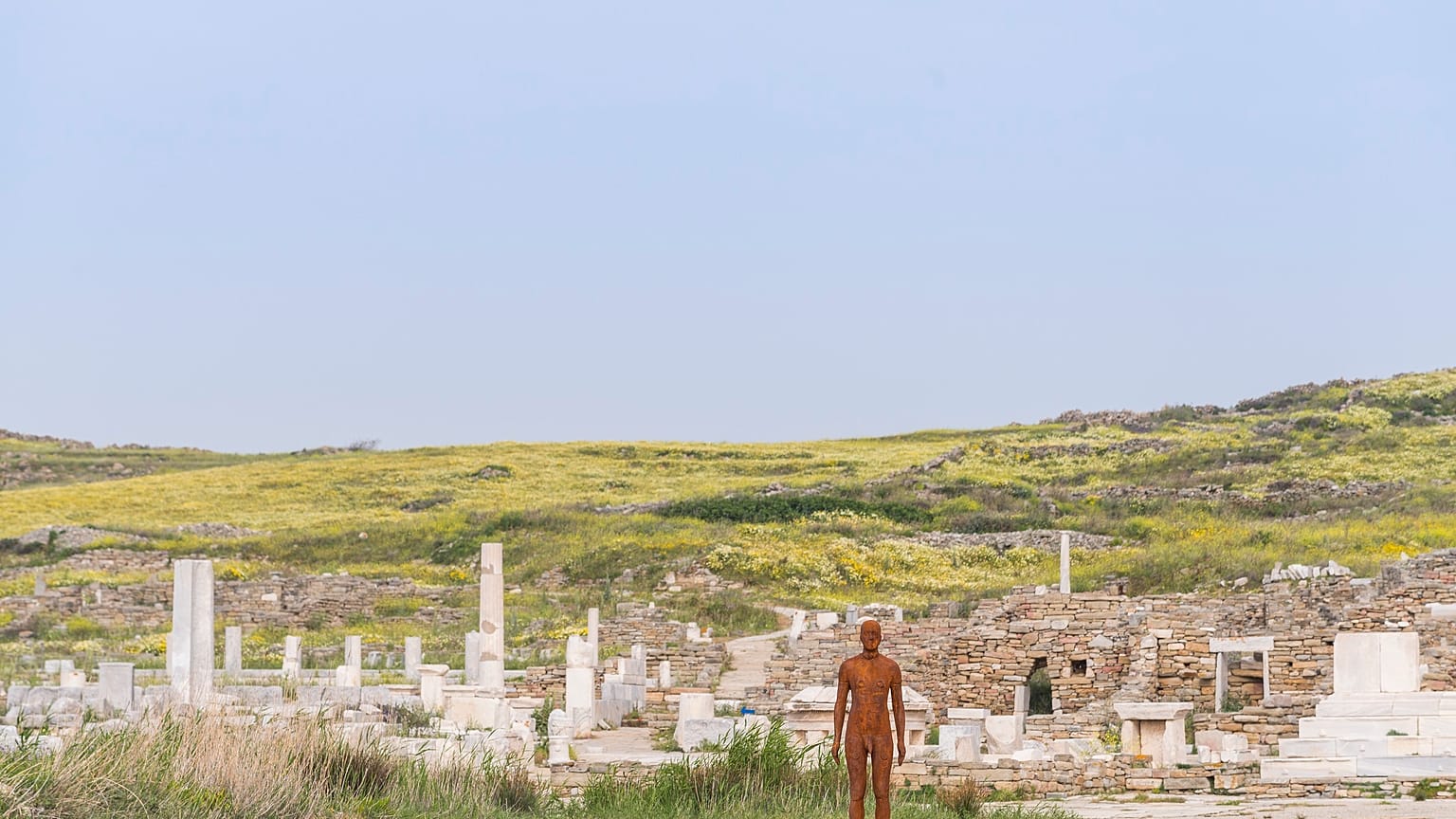 Antony Gormley ‘Sight’ | Αρχαιολογικός χώρος και Μουσείο Δήλου