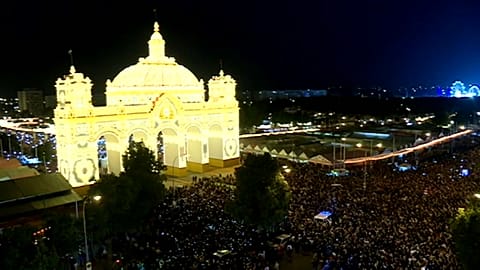 Seville Fair kicks off week of partying with lighting ceremony 