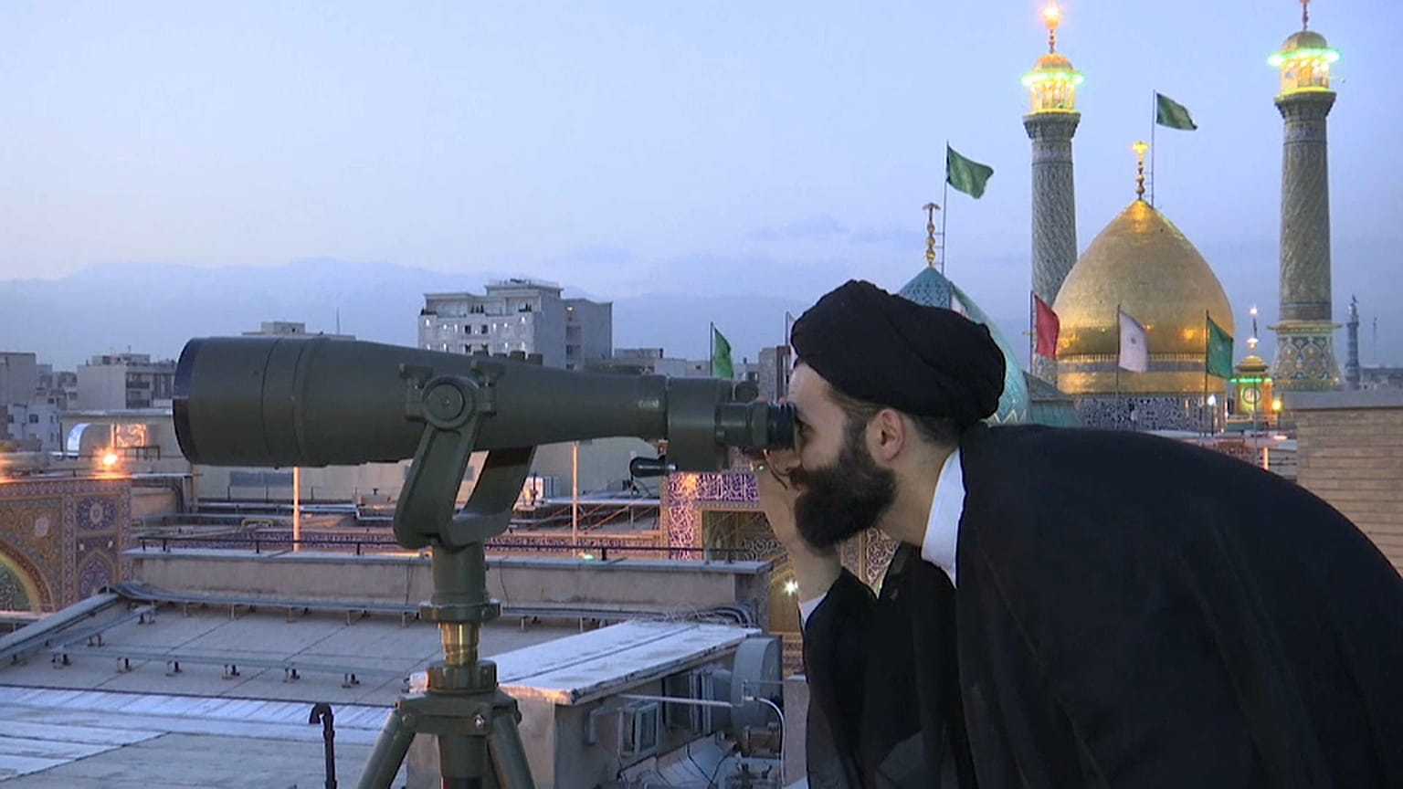 Clerics keep watch for the new moon that signals the start of Ramadan