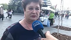 Dolor y dudas tras el accidente del avión ruso