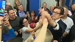 Presidente eleito da Macedónia do Norte quer adesão à UE