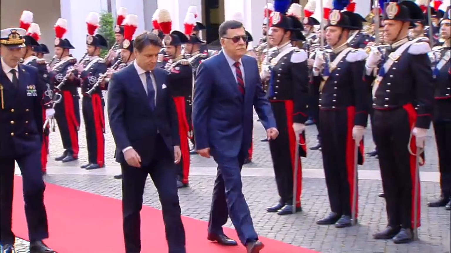 Il premier Conte: "Vedrò anche il generale Haftar"