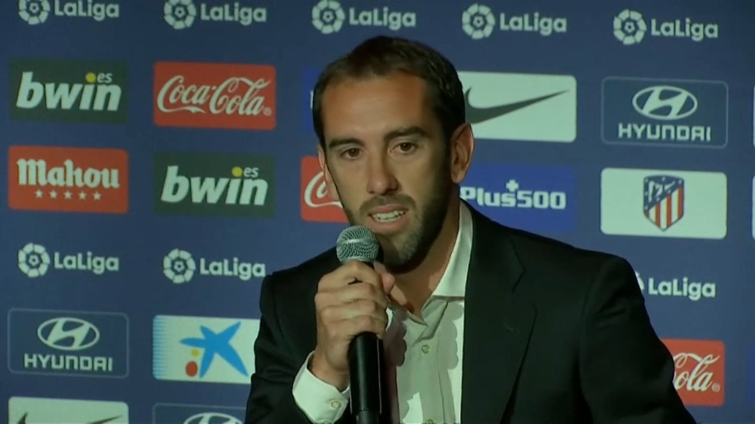 Godín se despide del Atlético de Madrid