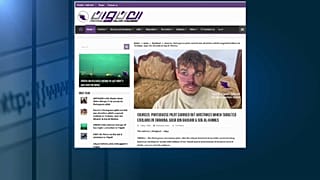 Rebeldes líbios capturam alegado piloto português