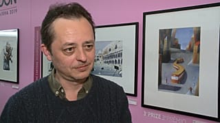Cost. au World Press Cartoon : "Suis-je normal pour dessiner ce genre de choses ?"