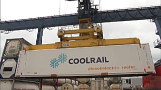 Primer tren frigorífico entre España y Holanda para exportar frutas y hortalizas