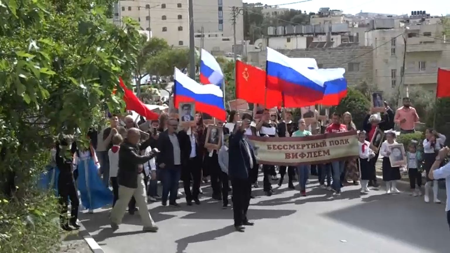 "Бессмертный полк" прошёл в Израиле