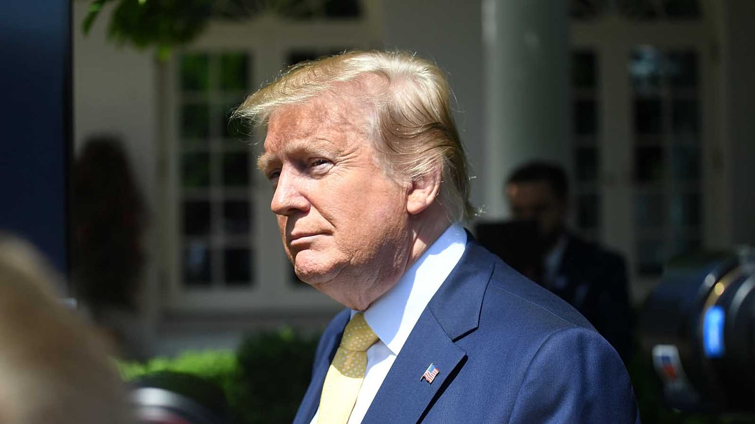 Donald Trump a Washington le 7 mai 2019