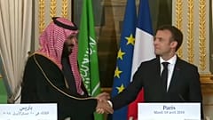 ماكرون وبن سلمان