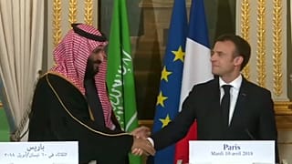 ماكرون وبن سلمان
