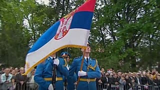 Watch: Serbia holds a military parade as a show of military might in a tense region