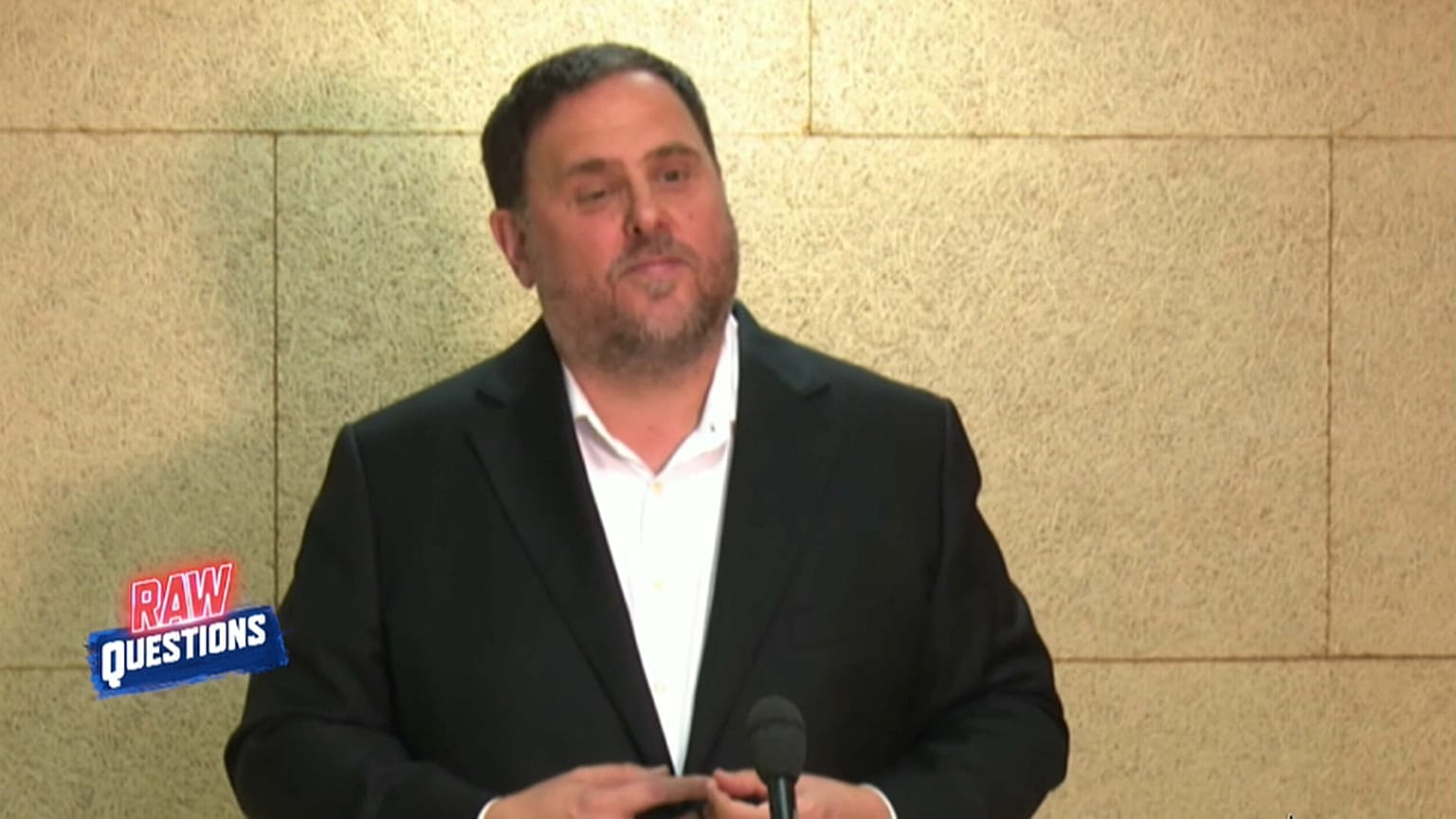 Oriol Junqueras: "Wir waren, sind und werden immer überzeugte Bürger Europas sein"
