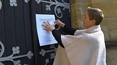 "Greve da igreja" com o lema "Maria 2.0"