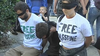 Protesto palestiniano marca arranque da semana da Eurovisão