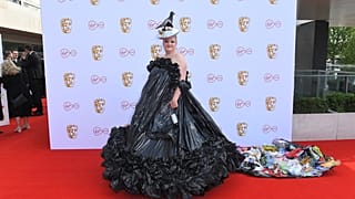 Daisy May Cooper in a bin bag dress, BAFTA TV awards May 2019