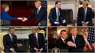 Több mint húsz vezető európai politikus járt Orbán előtt Trumpnál