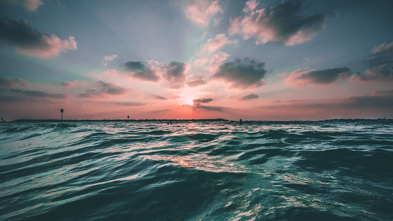 Deep ocean views