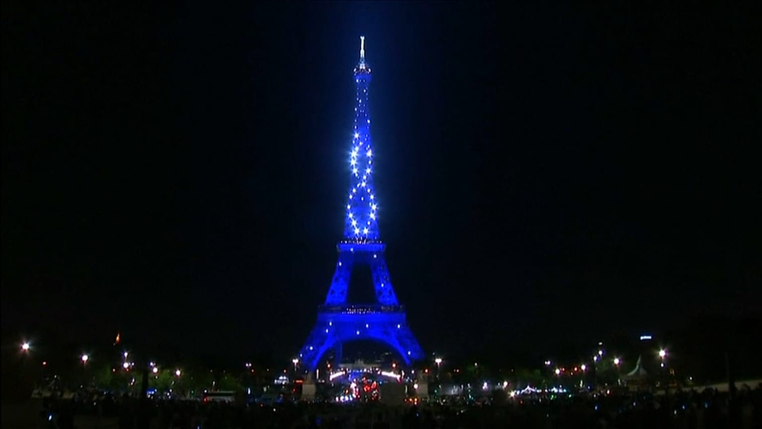 Seven million tourists visit the Eiffel Tower each year