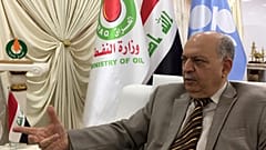  وزير النفط العراقي، ثامر الغضبان