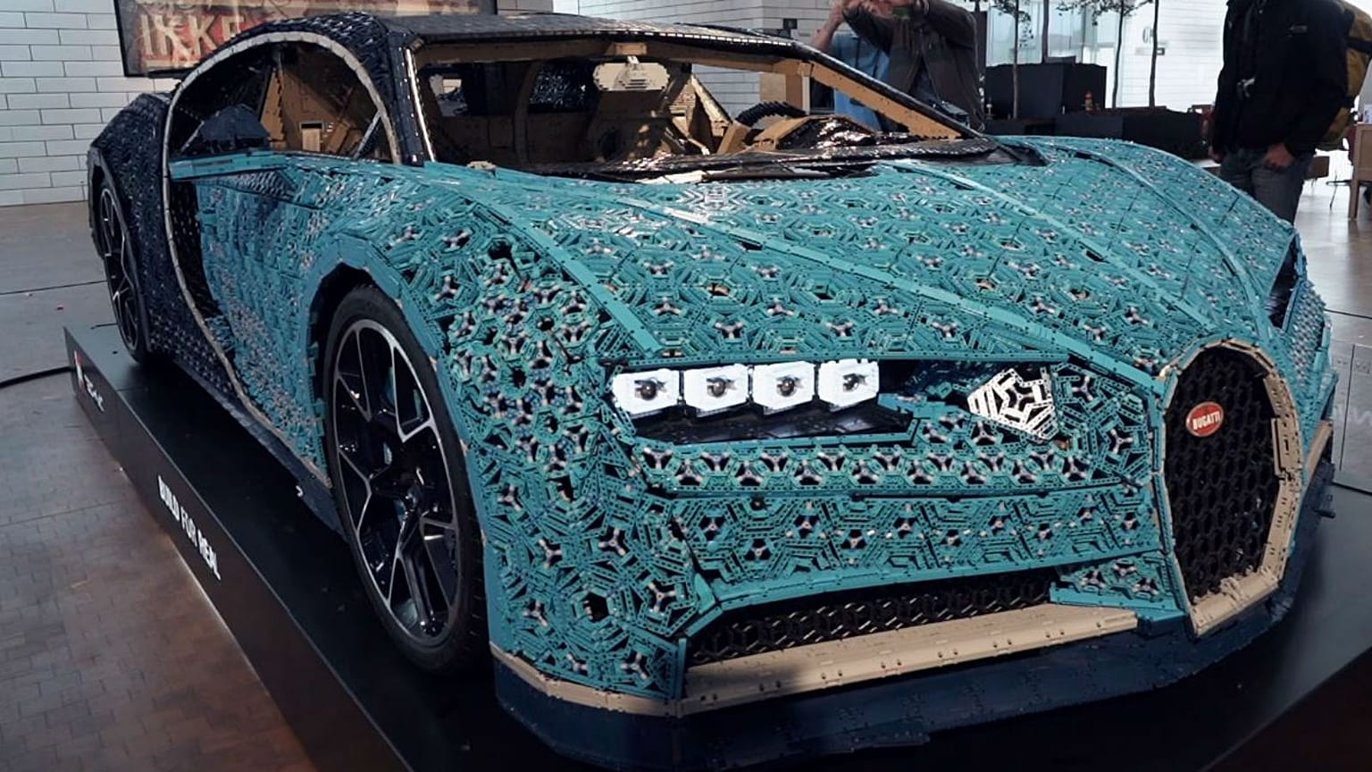 Watch: World's first car built from LEGO bricks unveiled in Denmark